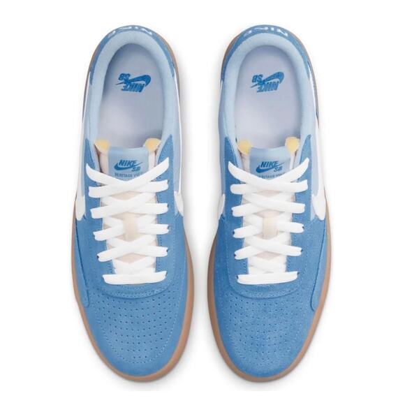 NEW (OTHER) NIKE SB Heritage VULC Men's Size 8.5 Blue/ White - Picture 4 of 7